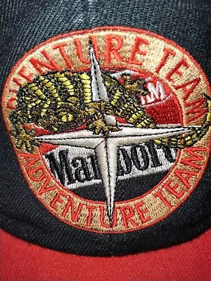 Vintage Marlboro Adventure Team Lizard Rock Adjustable BallCap One Sz  • $25.29