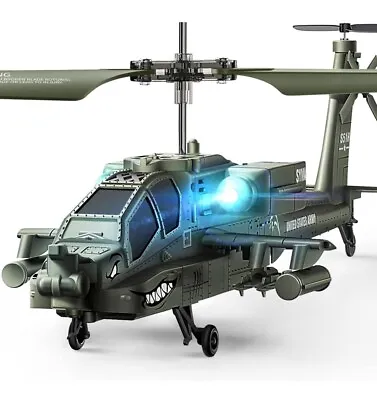 RC Helicopters S51H Remote Control Helicopter 2.4Ghz  Army Helicopter OPEN BOX! • $50