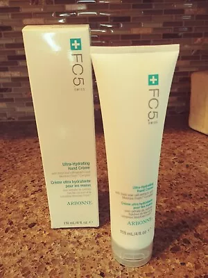 $42 • Buy New In Box - Sealed Arbonne FC5 Ultra-Hydrating Hand Crème 4 Fl Oz / 118 Ml