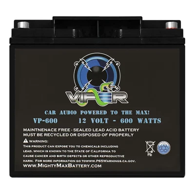 $49.99 • Buy Mighty Max Viper VP-600 600 Watt Replacement Battery For XS XP750 D680 S680