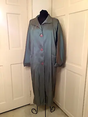 Maralyce Ferree Iridescent Green Raincoat Sz S • $65