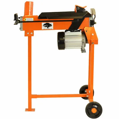 Electric Hydraulic 5 Ton Log Splitter Axe With Stand Cuts All Wood Timber Types • £365.99