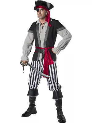 High Seas Sailor Pirate Matey Men's Costume • $46.98