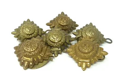 Military Officers Pip Badges Tria Juncta In Uno • £6.99