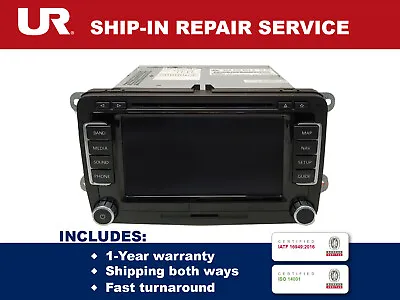 Repair Service On Volkswagen Rns-510 Navigation Radio 3c0035684 • $350