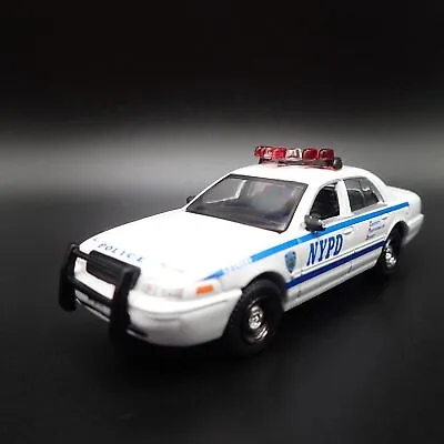 2011 11 Ford Police Interceptor Nypd 1:64 Scale Collectible Diecast Model Car • $9.99