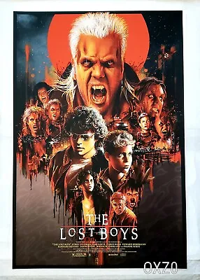 Vance Kelly The Lost Boys Art Print Poster Black Foil LE 50 Matt Tobin Mondo • $224.99