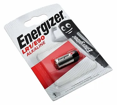 LR1 E90 N 910A MN9100  | ENERGIZER | Alkaline Battery | 1.5v | Single Pack Of 1  • £2.99