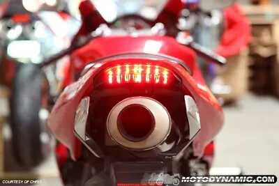 SEQUENTIAL LED Turn Signal Tail Light SMOKE Fits 2003-2006 CBR 600RR CBR1000RR • $74.95