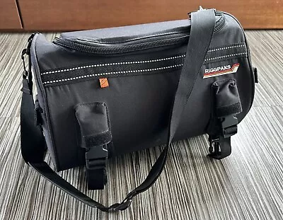 Nelson-Rigg RiggPaks Deluxe Roll Bag Motorcycle Gear Pack W/ Straps & Cover • $30