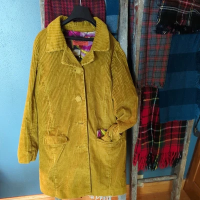 $29 • Buy Women's Size Medium Missoni For Target Mustard Yellow Corduroy Jacket Coat 