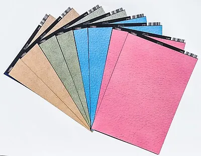 8 X A4 Kanban 'Mock Croc & Leather' Printed Card - Variety Pack - 20p Each (27) • £1.60