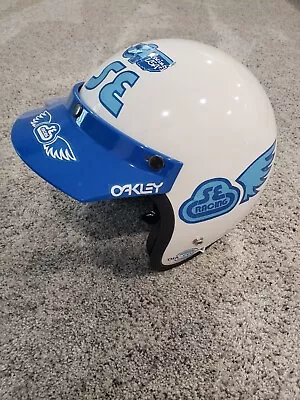 Vintage ALL SPORT Open Face Moto Helmet - SE RACING. • $250