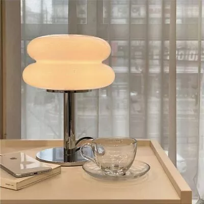 Soft Light Table Lamp Egg Tart Shape Desk Lamp  Home Decoration • £48.30