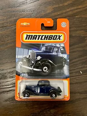 2022 Matchbox Chevrolet Series 1934 Chevy Master Coupe 71/100 • $8.50