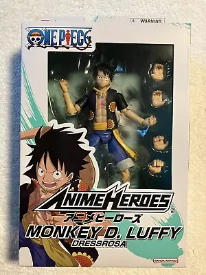 2023 Bandai Namco Anime Heroes One Piece Straw Hat Monkey D Luffy Dressrosa • $28.75