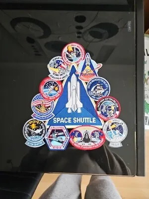 Vintage NASA Space Shuttle Columbia Collage Patch (Mint Condition) • £40