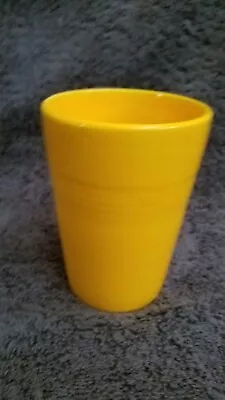 Vintage Homer Laughlin Harlequin Water Tumbler Yellow Free Shipping • $28