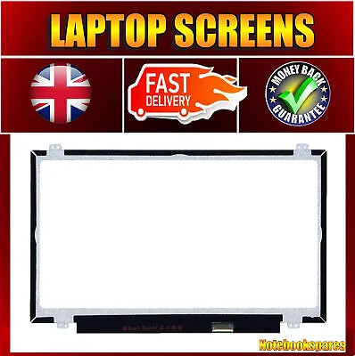 Replacement 14  Screen For Chimei Innolux N140hca-eab Rev C1 Laptop Led Ips • £37.99