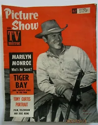 1959 Pictur Show Magazine - Marilyn Monroe - Whats Her Secret ?  - Buy It Now • $6