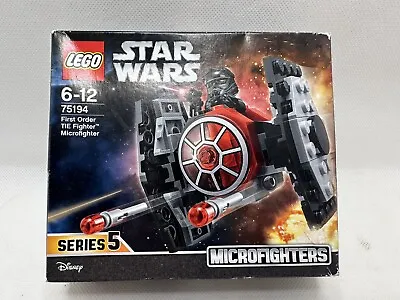 Star Wars Lego 75194 First Order TIE Fighter Microfighters (Series 5) Sealed • $69