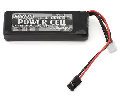 Tekin Titanium Power Cell 2S LiPo Receiver Battery Pack (7.4V/2300mAh) • $41.99