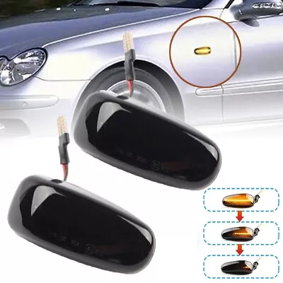 For BENZ CLK W202 W210 W208 Vito W638 R170 LED Side Marker Blinker Dynamic Light • $16.99