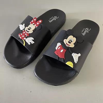 £5.50 • Buy Disney Mickey & Minnie Mouse Sliders Size 3
