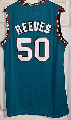 $54.95 • Buy XL Bryant Reeves Vancouver Grizzlies #50 (Teal) NBA Jersey Adidas Length +2