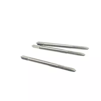 3pcs 8-32 Tap Set UNC Thread 3 Flutes High Speed Steel Hand Threading Tap Tool • $12.57