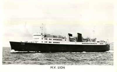1960s Postcard P & O Passenger Ferry MV LION • £1.50