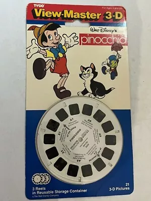 Vintage Walt Disney's Disney Pinocchio Movie View-master 3 Reels - Unopened • $6.99