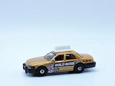 2010 Matchbox City Action Ford Crown Victoria Gold Rush Taxi Cab 2006 GOLD RUSH • $7.80