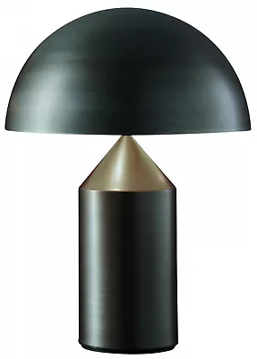 Table Lamp Oluce Atollo 238 BR Bronze - H 35 Cm - 220V Plug EU Vico Magistretti • $790