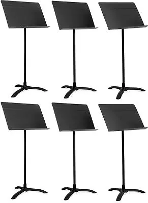 Manhasset Model 48 Symphony Music Stand 6-pack - Black (2-pack) Bundle • $590.50