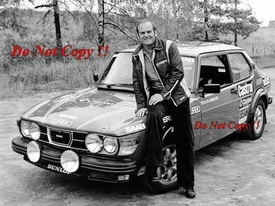 £4 • Buy Stig Blomqvist Saab 99 Turbo WRC Portrait Photograph 1