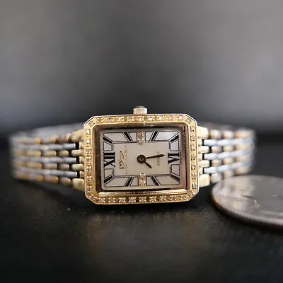 Daniel Steiger High Society Luxury Two-Tone Watch Grace Swiss !!! • $20