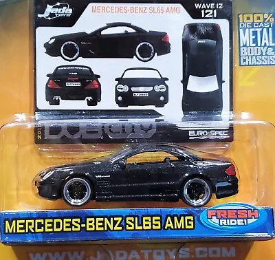 Jada Mercedes-Benz SL65 AMG V12 Biturbo Dub City Euro-Spec Collectible Car RR Bk • $12.99