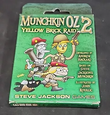 MUNCHKIN OZ 2: YELLOW BRICK RAID - Steve Jackson Games - Expansion • $14.99