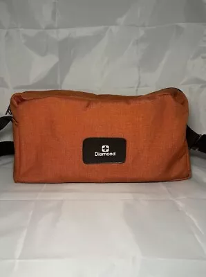 Vintage Diamond Camera Bag Orange • $12.39