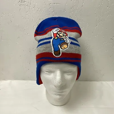 Nintendo Super Mario Bros. (Mario) Winter Beanie Hat NWOT  Kids Ages 4-7 • $10