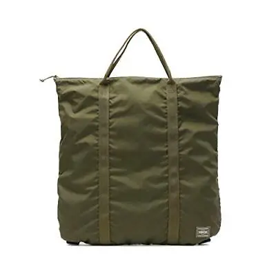 $127.99 • Buy Porter Flex 2WAY TOTE BAG 856-072 Olive Drab Yoshida Bag NEW Made In Japan