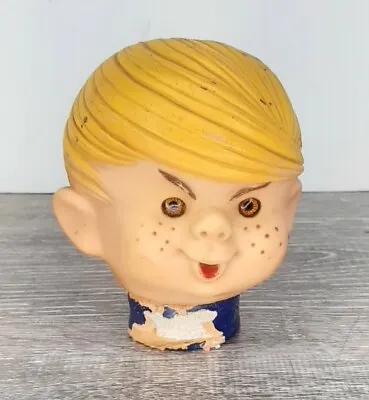 Vintage Dennis The Menace Vinyl Head From 50s Sears Glad Doll  • $24.99