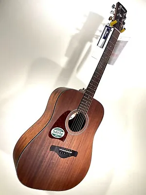 Ibanez AW54L Left Handed Acoustic Guitar Natural Finish - Pro Setup • $279