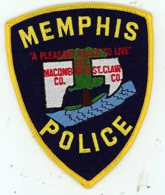 Michigan Mi Memphis Police Nice Shoulder Patch Sheriff • $5.99