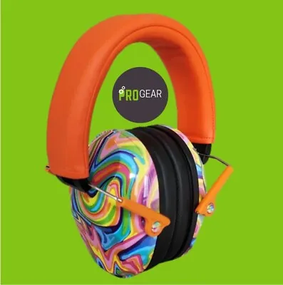 Kids/￼Children/Young Adults Ear Defenders- Orange Hearing Protection Autism • £18.99