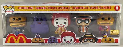 Funko Pop Ad Icons 5-Pack McDonald's McDonaldland Golden Arches Exclusive NIB • $79.99