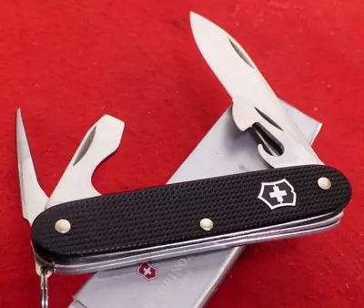 Victorinox Swiss Army Switzerland 3-5/8  Alox Aluminum PIONEER Knife MIB Ld • $27