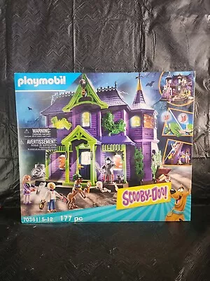 PLAYMOBIL Scooby DOO Adventure In The Mystery Mansion Playset #70361 Brand New • $94.07