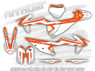 NitroMX Graphics For KTM SX SXF XC XCF 250 300 350 450 2019 2020 2021 2022 MX • $159.90